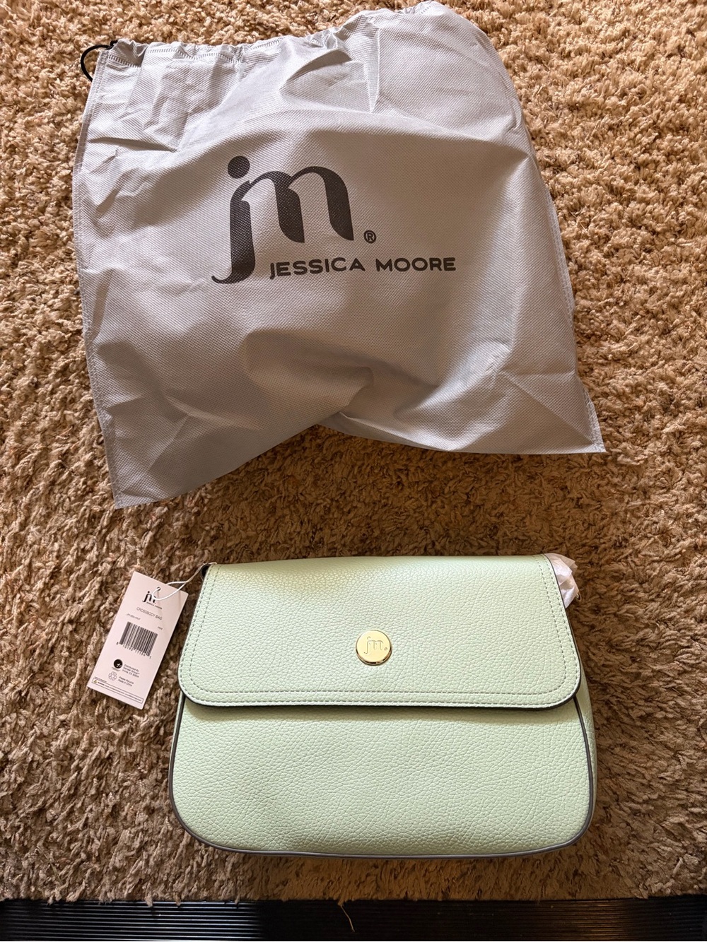 Mint Green Crossbody Bag Jessica Moore